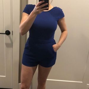 Bebe royal blue jumper